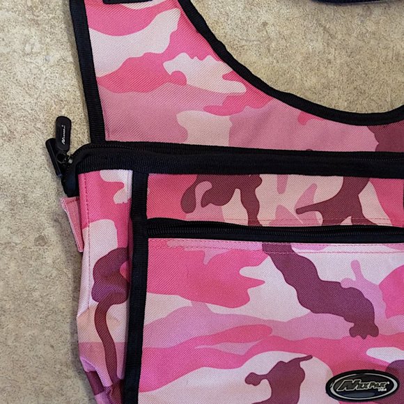 Nexpak Pink Camo Cordura Shoulder Pack Sling HandBag - Picture 4 of 7